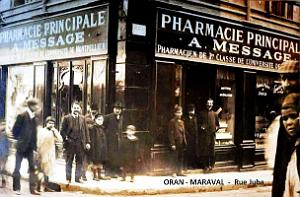 Oran - Maraval - Rue Juba - Pharmacie